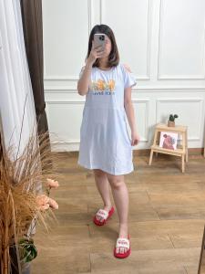 Nice bear daster import dress harian premium quality