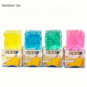 GYDJ MALL cheese squishy toy slow rising squishy Soft Simulated Butter Squeeze Toy Slow Rising Slow Rebound Cheese Fidget Toy Sensory Toy Moldable Cheese Squishy Toy Toy