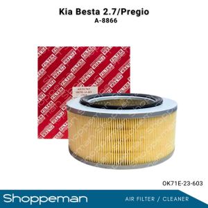 KIA BESTA 2.7 PREGIO AIR FILTER AIR CLEANER A-8866 OK71E-23-603