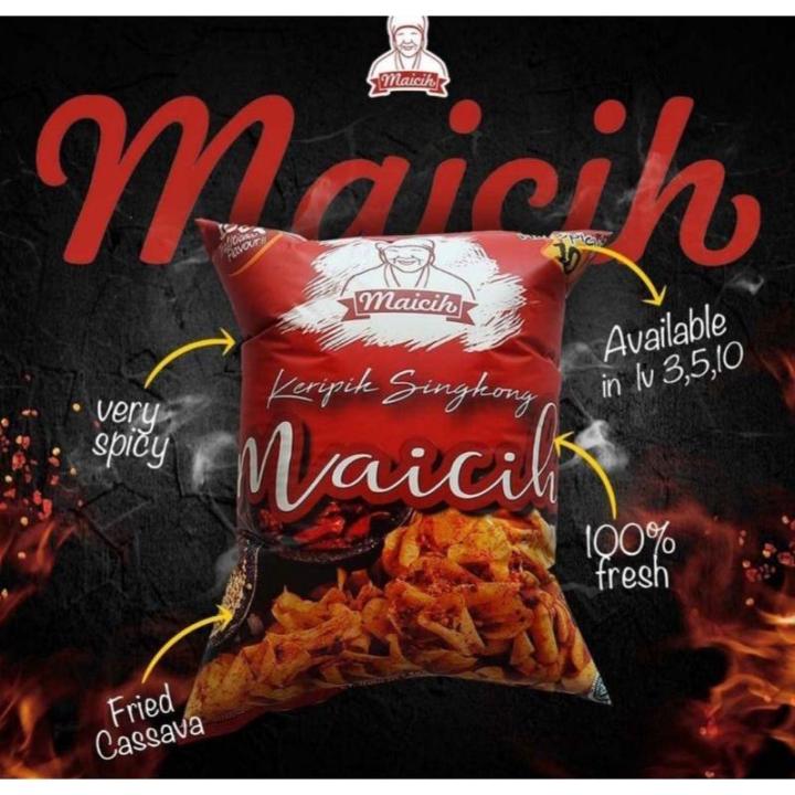 MAICIH KERIPIK SINGKONG PEDAS 100GR