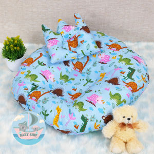 Sofa Bayi Multifungsi 2in1 / Sofa Bayi Newborn / Sofa Bayi Jumbo / Baby Lounger / Kasur Bayi Baru Lahir / Free Bantal Peyang dan Tas Mika