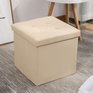 กล่องจัดระเบียบ สตูลเก็บของพับได้ เก้าอี้เก็บของ กล่องเก็บของพับได้ สตูลเก็บของ สตูล โซฟา ตู้เสื้อผ้า หนังpu กล่องเก็บของ นั่งได้ พับได้ เก้าอี้ สตูล สตูลเก็บของพับได้