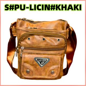 Sea-Zonn Ready stock Men Outdoor Multi-layer Sling Bag Men Shoulder Crossbody Bag Beg Bahu Silang Badan
