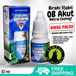 SEMPATI CDS Cooling Down Super Biojanna Bio Janna Jamu Obat Penurun Turun Birahi Agresif Gelisah Burung Murai Kacer Kenari Lovebird Cucak Ciblek