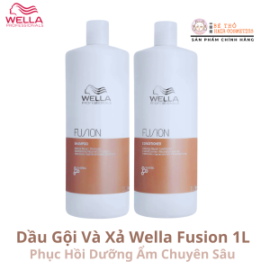 Dầu Gội Và Dầu Xả Wella Fusion Intense Repair Tăng Cường Phục Hồi Tóc Hư Tổn Giảm Gãy Rụng Cho Tóc