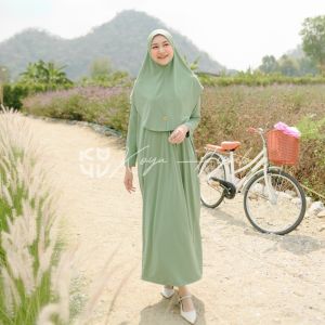 HIJAB PLAIN ABAYA ( HIJAB ONLY )