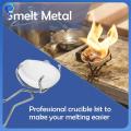 1 Set Molten Gold Bowl Melting Furnace Clamp Silver Melting Kit Metal Casting Kit for Melting Metal Crucible Tong. 