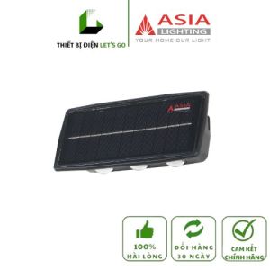 Đèn Tường Năng Lượng Mặt Trời 3 Tia Sáng - 6W ASIA [CHÍNH HÃNG]