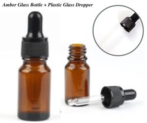 Amber Glass Dropper Bottle Storage Travel| Botol Kaca Penitis Cecair Minyak Pati Serum DIY