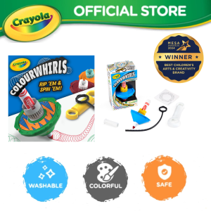 Crayola Colourwhirls Spin Art Toy 1 Count For Kids Ages 6+