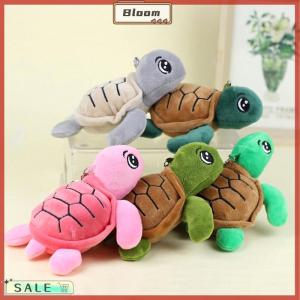 Follow Get New[Bloom Z] Tortoise Plush Toy Cartoon Turtle Marine Animal Pendant Soft Stuffed Doll Keychain Backpack Car Bag Key Ring Decor Kid Gift