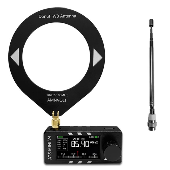 Radio De Bolsillo SI4732 ATS-mini De 0,5-108 MHz Con Receptor ESP32 Para Todas Las Bandas