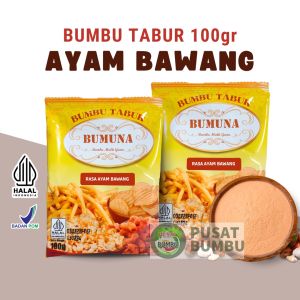 Varian Bumbu Tabur 100 Gram / Bubuk Tabur Aneka Rasa / Bumbu Tabur Premium Bumuna Pusat Bumbu