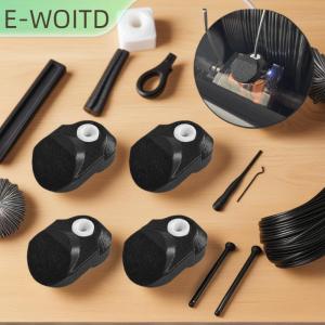 【E-WOITD】 อุปกรณ์เสริม DIY เครื่องพิมพ์3D 4ชิ้นอุปกรณ์เสริมสำหรับ P1S P1P X1C แล็ป Bambu