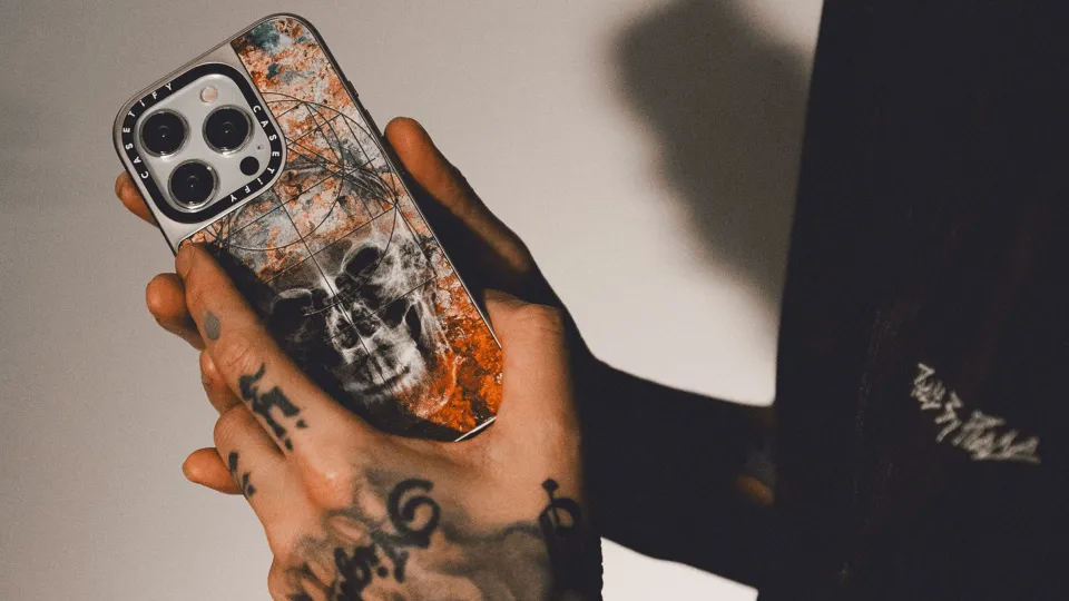 Josh Lin Skull CASETiFY Impact Phone Case with Magsafe for iPhone