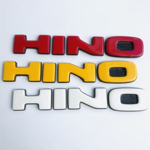 EMBLEM MOBIL KAP MESIN HINO JUMBO VARIASI TIMBUL 3 DIMENSI BAHAN FIBERGLASS