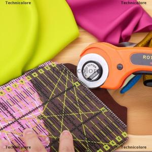 [COD] Technicolore ชุดมีดตัดผ้าลูกกลิ้ง1ชุดมีดตัดผ้ามีดลูกกลิ้งมีดตัดผ้า45มม.