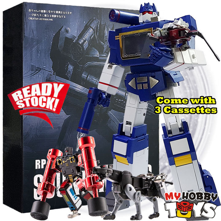 Transformable Robot - RP46 Sound Waves ( G1 Soundwave + Ravage ...