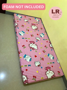 Affordable 4 inches thick - 3s Zipper Foam Cover | Canadian Cotton (Random design/color) (HINDI KUMUKUPAS)