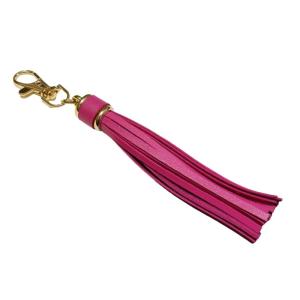 PU Leather Tassels Keychain Colorful Tassels Bag Charm Keychain Crafted From PU Leather For Everyday Use