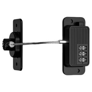 Home Window Lock Refrigerator Fridge Freezer Door Lock with 3 Digit Code Child Protections Password Lock Enduring