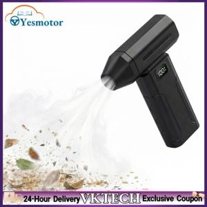 【Local Shipment】 Compressed Air Duster 5-Speed Handheld Portable Dust Blower Electric Dryer 6000mAh Rechargeable for Car Computer Home Office Dust Cleaning