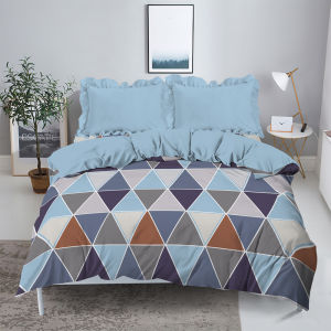 Kintakun Sprei 180x200 Tinggi 20cm King Bunga Dluxe Nirmana Microfiber (5in1) 20cm - Varian Motif