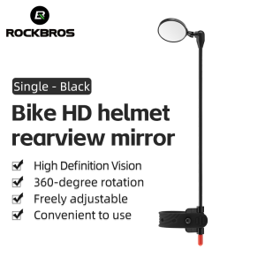 ROCKBROS Mũ Bảo Hiểm Phía Sau Mirrorr Trọng Lượng Nhẹ 360 ° độ xoay Rõ Ràng Mũ Bảo Hiểm nhôm tráng gương Hợp Kim Rod Bền Linh Hoạt