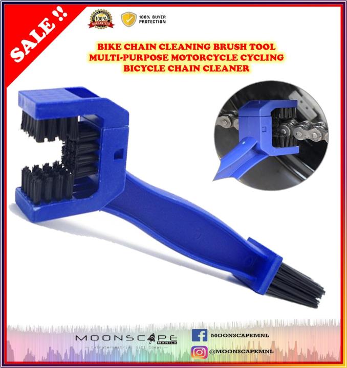 Bike Chain Cleaning Brush Tool Multi-Purpose Motorcycle Cycling