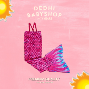 Mermaid Maya Pink Baju Duyung Baju Renang New Model Kostum Putri Duyung Anak Cantik Motif Fashion Fashion