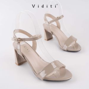 Viditi Rayna Block Heels 7 cm | Shoes | Sandal Import Wanita | Nikahan | Wisuda | Seserahan | Pesta
