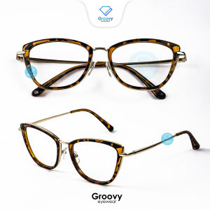 Groovy Eyewear - Kacamata Nieva Minus Silinder Plus Antiradiasi UV