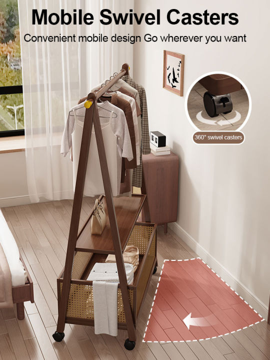 Nordic-style%20floor-standing%20clothing%20rack%20for%20bedroom%20multifunctional%20coat%20rack%20and%20bedside%20clothes%20storage%20rack%20-%20Image%207