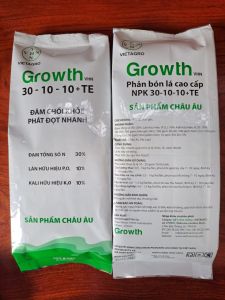 (500gam) Growth 30-10-10 +TE: phân bón lá cao cấp nhập của Châu Âu - đâm chồi khỏe phát đọt nhanh kéo đọt sầu riêng