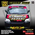 decal stiker kabin depan grand max pick up kode 11 TWENTY TWO. 