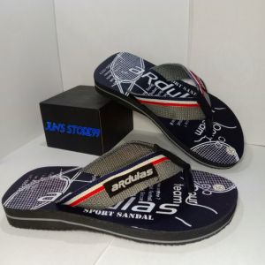 Sandal Pria Dewasa & Anak Anak Model Japit Terbaru Murah Kekinian / Sendal jepit Laki Laki Simple Elegan Distro