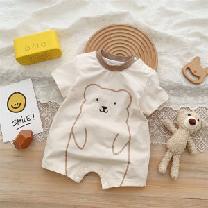 Body Đùi Đáng Yêu Cho Bé Bộ Liền Thân Cộc Tay Chất Thun Lạnh Thoáng Mát Bodysuit Sơ Sinh 3-12kg