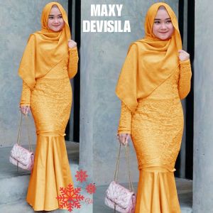 WNX - Maxi Devisila Brukat fashion Wanita