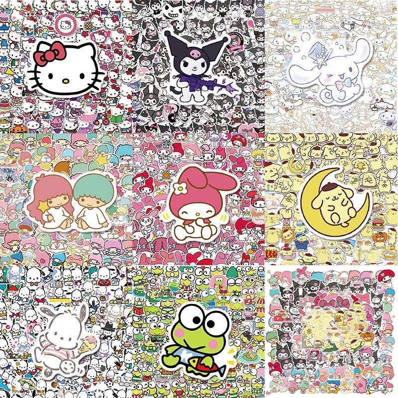 Sanrio 100 Stickers (Hello Kitty)