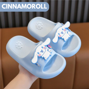 Sepatu Sandal Selop Anak Melody Kuromi Cinnamoroll Hello Kitty / Sandal Jibbitz Anak Import Eva Rubber Kuat Elastis Ringan