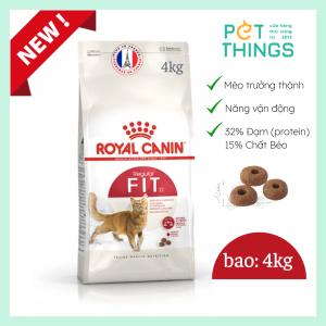 Hạt khô Royal Canin Fit 32 cho mèo năng động
