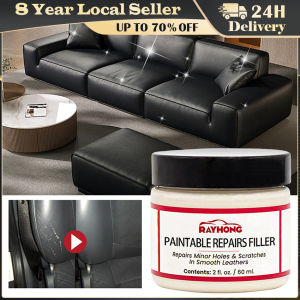 Leather Filling Paste 60ml Natural Leather Filler Repair Compound Leather Restoration Cream for Tears Crack Burns Holes Filler 60ml Natural Leather Filler Repair Compound Leather Restoration Cream For Tears Crack Burns Holes Filler