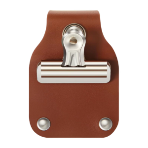 Portable Exhibitor Number Holder Livestock Show Number Holder Leather Number Belt Clip Horse Show Number Holder
