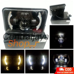 LAMPU LED DAYMAKER KOTAK NEW SERIES 4X6 INCH RX KING GL PRO MAX HONDA WIN DLL