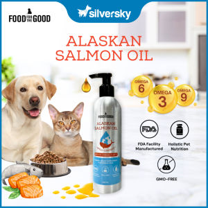 Food For The Good | FFTG - Alaskan Salmon Oil for Cats & Dogs - Rich in Omega - 3 6 & 9 (250ml)