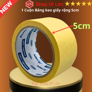 1 Cuộn băng keo giấy rộng 5cm dài 22 mét giá tại xưởng