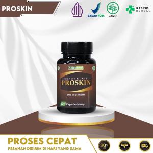 Proskin 100% Original Ekstrak Daun Binahong - Isi 60 Kapsul