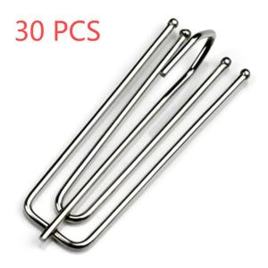 30 Pcs Kait Gorden Cantolan Gorden Jendela Pengait Gorden Besi Hook Hordeng Kaitan Hordeng 4 Kaki Gorden Pengait Kawat