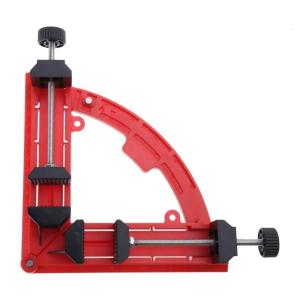 Right Angle Clip Adjustable 90° Angle Clamp Inch & Metric Dual- Scale Corner Wooden Clamp Picture Frame Carpentry Clamps