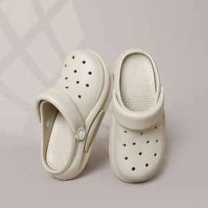 [Free Shipping] Detachable Clogs MenS Summer Outdoor Shoes New Thick-Soled Non-Slip Beach Sandals With A Closed-Toe Design Also Available For Women